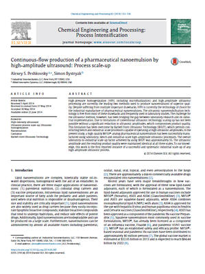 m_Continuous-Flow_Production_of_a_Pharmaceutical_Nanoemulsion_by_High-Amplitude_Ultrasound_-_Process_Scale-up m_Continuous-Flow_Production_of_a_Pharmaceutical_Nanoemulsion_by_High-Amplitude_Ultrasound_-_Process_Scale-up